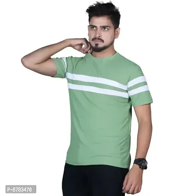 Cotton Hlaf T-shirt for Men Pista-thumb3