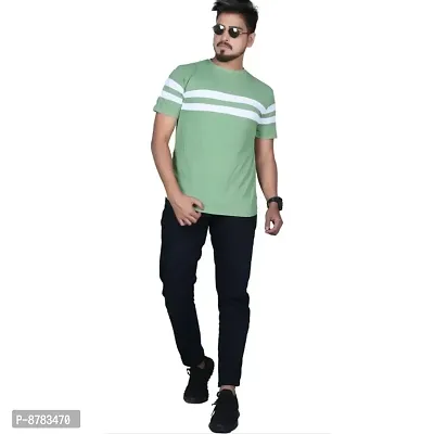 Cotton Hlaf T-shirt for Men Pista-thumb4