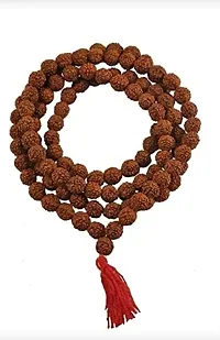 Devotee Fashion Natural Brown Rudraksh Beads jaap mala (Pack of 1) for Men  Women-thumb4