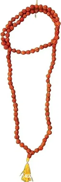 Devotee Fashion Panch Mukhi Rudraksha Jaap Mala Original 108 Beads for Men  Women Pack of 01