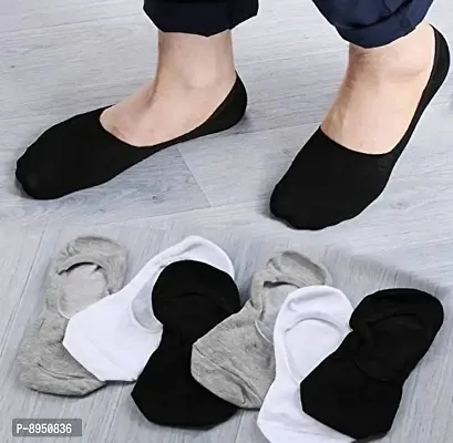 Classy Loafer Socks for Unisex Pack Of 5-thumb2
