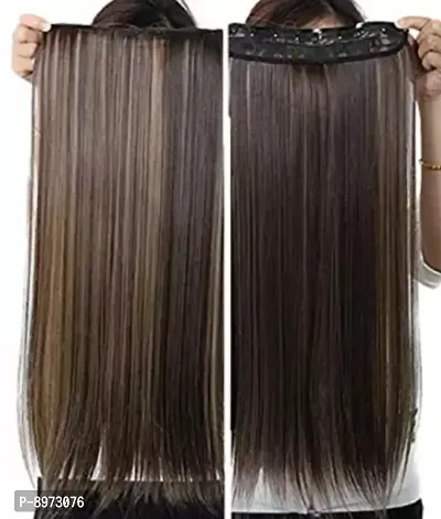 Beautiful Straight extension for girls Hair Extension Pack Of 1-thumb0