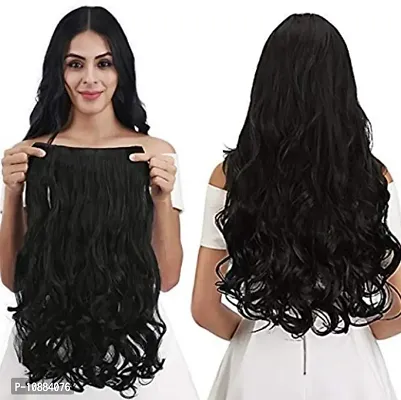 Curly Hair Extension 24 inch Pack Of 1 Pcs-thumb0