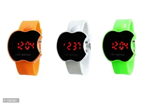 MVS LED Digital watch pack of 3