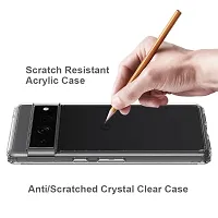 Careflection Premium Hybrid Bumper Protection Case for Google Pixel 7 Clear-thumb3