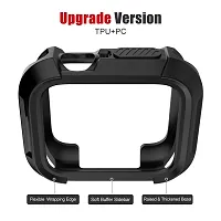 Careflection Premium Shockproof Rugged Armour Full-Protective Case Cover Compatible with Apple Watch Series 4 Series 5 [44mm,Black]-thumb3