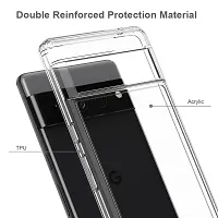 Careflection Premium Hybrid Bumper Protection Case for Google Pixel 7 Clear-thumb1