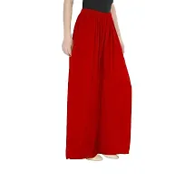 Fashion Store Women's Rayon Plain Palazoo-thumb3