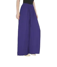 Fashion Store Women's Rayon Plain Palazoo-thumb3