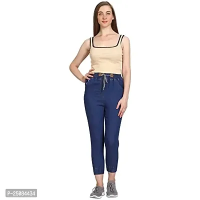 GENEALO Women's Stylish Fashionable Skinny - Fit Jogger for Your Casual || Regular wear || Beach || Formal || Office wear-thumb0