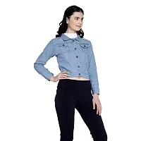 GENEALO Denim Casual Jackets for Women and Girls-thumb1