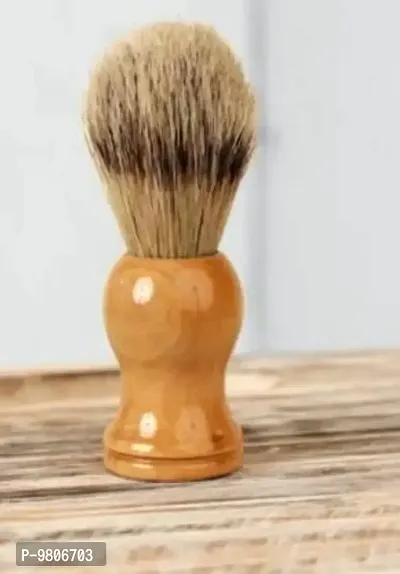 Wooden Shaving Brush Made In India Big Size Shaving Brush-thumb0