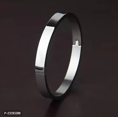 Alluring Silver Plated Bracelets For Men-thumb0