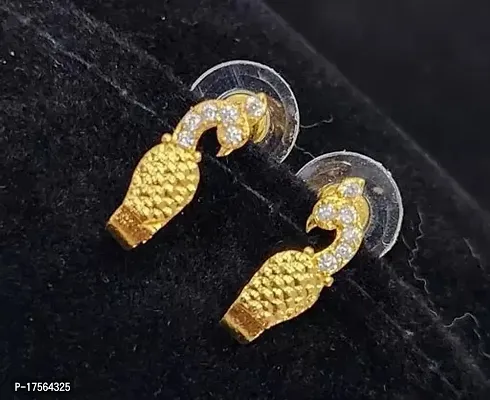 Golden Alloy Others Drop Earrings Earrings For Women-thumb0