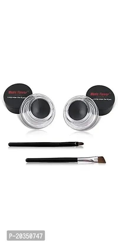 Gel Eyeliner For women (Black and Brown)-thumb3