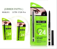 Professional Make Up Kajal Eye contour Definer/crystal kajal green patta-thumb1