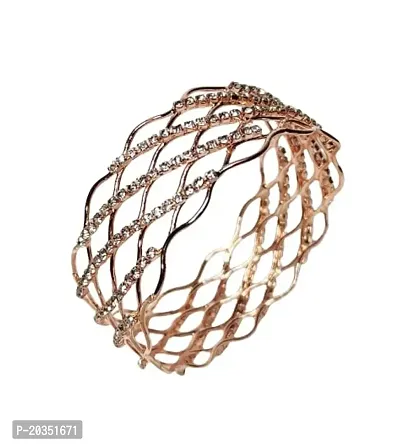 Rose Gold-Plated Designer Bracelet for Girl / Women-thumb0