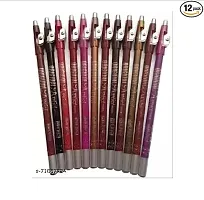 Beauty Bold Matte Lipliner Pencil Set | Long Stay | Smudge Free | Waterproof | Creamy Lip Liner Pencil Set of -12-thumb1