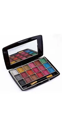 Eyeshadow pallettte (18 colors) +2 pc make up blender-thumb1