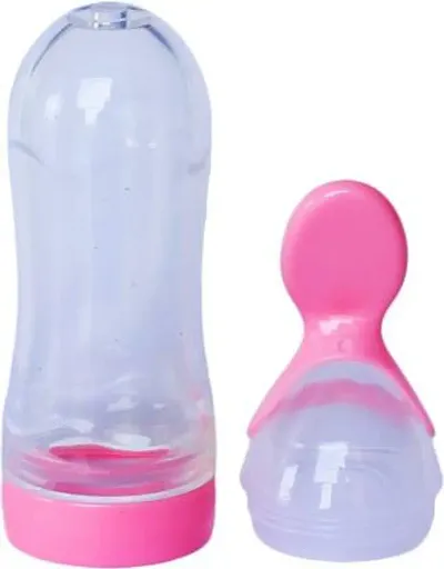 Squeezy Silicone Baby Food Feeders With Spoon