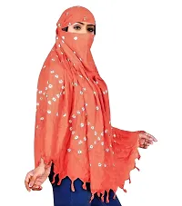 Stylish Cotton Full Face Cover Printed Scarf For Women-thumb1