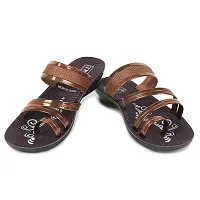 Fancy PU Comfortable Sandals For Women Pack Of 2-thumb2