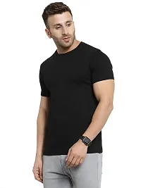 Eye Blink International Men's Regular Fit T-Shirt (Black)-thumb4