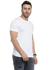 Eye Blink International Men's Regular Fit T-Shirt (White)-thumb3