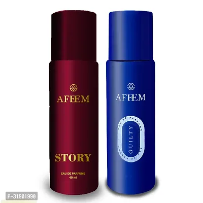 Long Lasting Perfume for Unisex, 40ml, Pack of 2