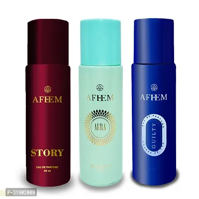 Long Lasting Perfume for Unisex, 40ml, Pack of 3