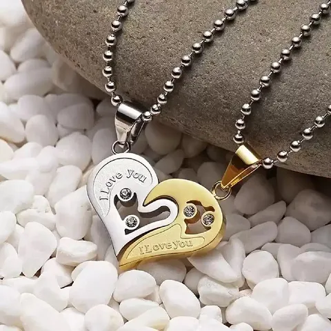 Valentinday Special Silver Necklace For Womens