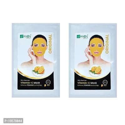 Emos Alginate Mask for Fairness, Moisturizing and Hydrating Face Mask for Acne, Tanning  Glowing Skin Face Mask