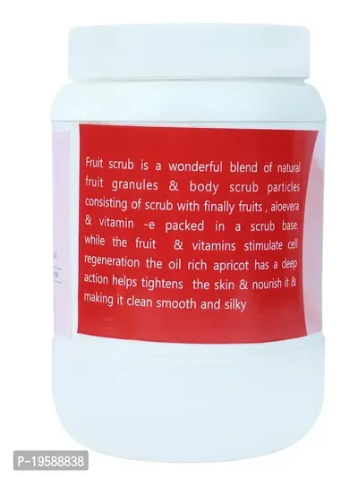 Emos Naturally Effective Fruit Facial Scrub, Tan Removal Scrub, Glowing Skin Scrub For Women  Men -800 Gms-thumb4