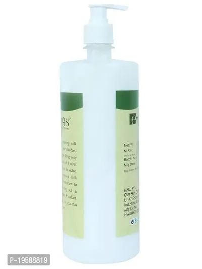 Emos Naturally Effective Aloevera Cleansing Milk Purifying Feel The Smoothness Of Your Skin-500ML-thumb4