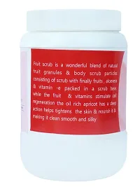 Emos Naturally Effective Fruit Facial Scrub, Tan Removal Scrub, Glowing Skin Scrub For Women  Men -450Gms-thumb3