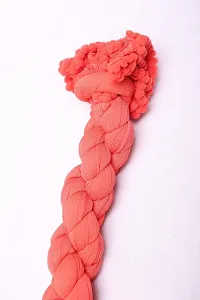 Stylish Cotton Pink Solid Dupatta For Women-thumb1
