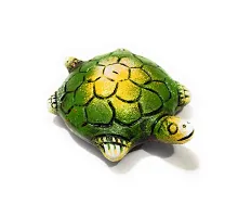 Vastu Feng Shui Floating Tortoise Turtle for Success Good Luck/Feng Shui Items, Vastu Feng Shui Porcelain Floating Turtle Tortoise for Good Luck (Pack of 1)-thumb2