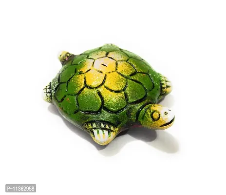 Vastu Feng Shui Floating Tortoise Turtle for Success Good Luck/Feng Shui Items, Vastu Feng Shui Porcelain Floating Turtle Tortoise for Good Luck (Pack of 1)-thumb3