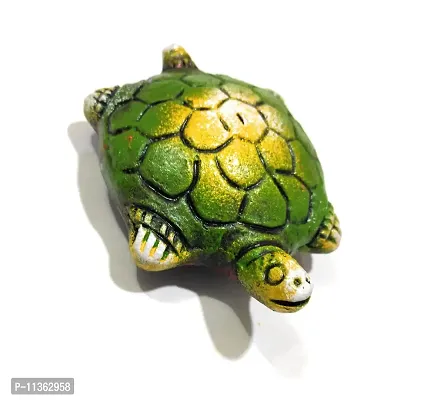 Vastu Feng Shui Floating Tortoise Turtle for Success Good Luck/Feng Shui Items, Vastu Feng Shui Porcelain Floating Turtle Tortoise for Good Luck (Pack of 1)-thumb2