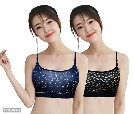 Cotton Wireless Lightly Padded T-Shirt Bra