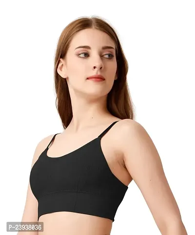 Comfy Cami Bra for Women Crop Top Yoga Bralette Longline Padded Lounge V Neck Tube Camisole Bralettes
