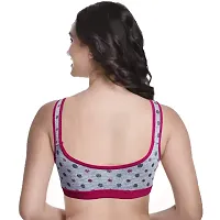 Sports Bra Print Non-Padded For Women  Girls-thumb3