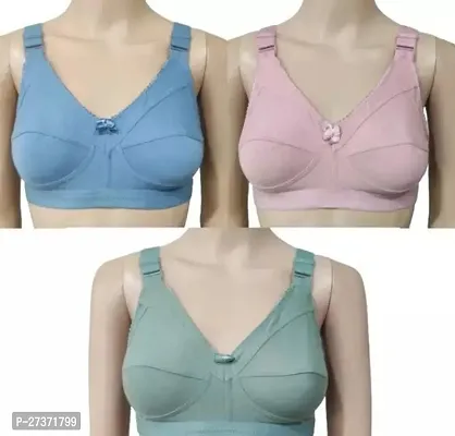 Women  Girl's Cotton Non Padded Daily Use C Cup Bra
