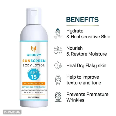 Summer Ready Skin Sunscreen Body Lotion- 100 ml with Aloe Vera-thumb2