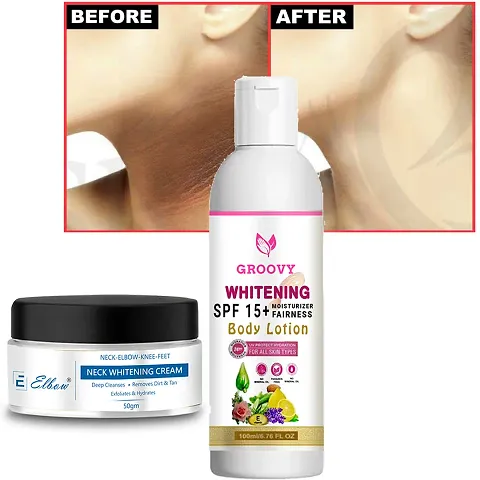 Premium Quality Body Lotion With Whitening Cream Combo