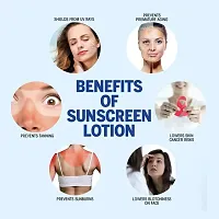 Sunscreen Body Lotion- 100 ml with Tea Tree Oil for Anti Inflammatory Benefits-thumb2