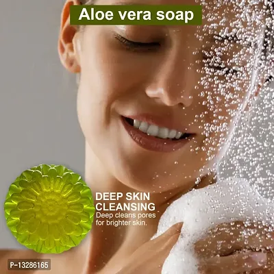 Aloe Vera Wonder: A Soap That Works Wonders On Your Skin And Leaves You Glowing -100 Grams