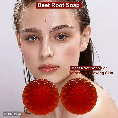 Premium Red Root Refreshing Soap 100Gm Pack Of 2