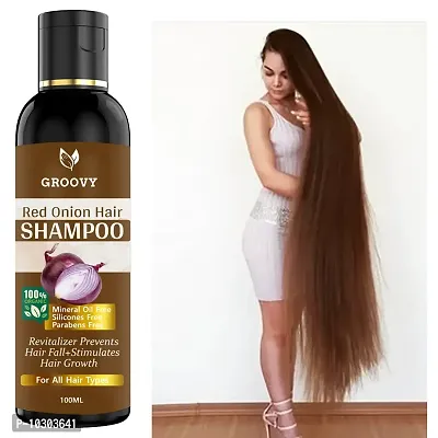 Red Onion Hair Shampoo Controls Hair Fall And Promotes Growth - Hair Oil 100 ml