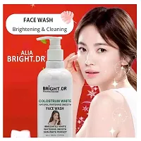 Korean Beauty Dr Colostrum face wash, Korean milk White Body Bath Helps Whiten Skin (300Ml) Made In Korea Milk Base Orignal Brand Face wash Pack of 1-thumb3